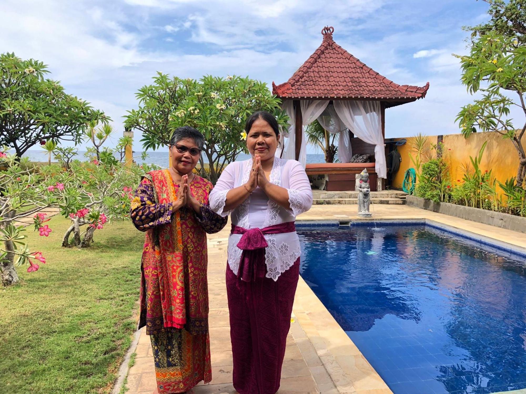 Ocean Beachfront Villa Dini Banjar  Eksteriør billede